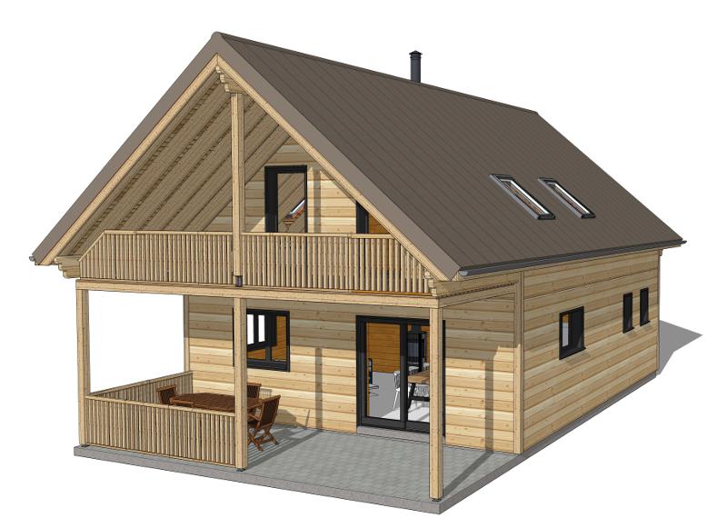 Autoconstruction chalet en kit Savoie