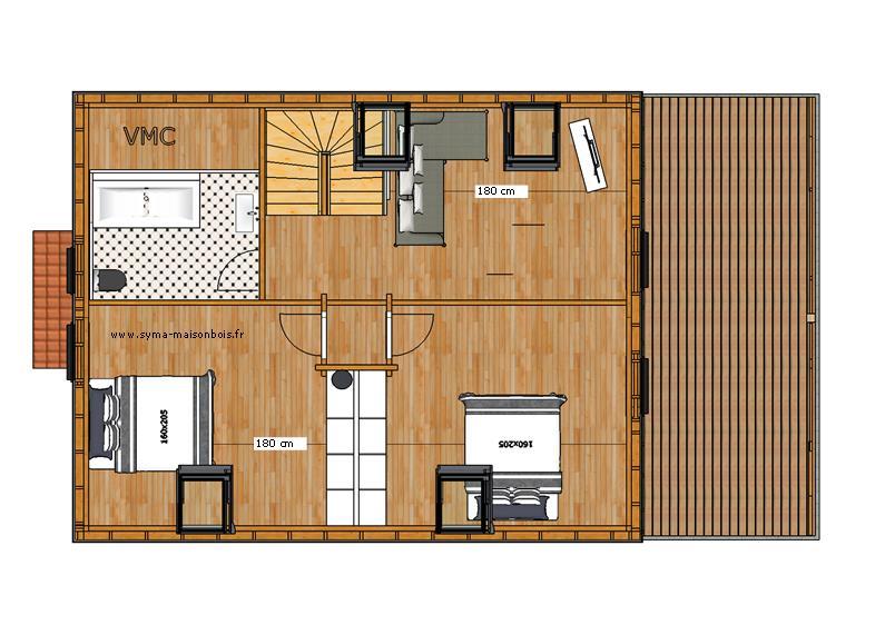 Plan chalet kit Savoie