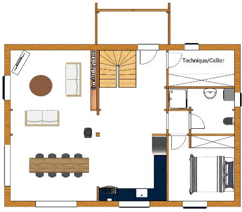 Plan maison bois côtes d'Armor