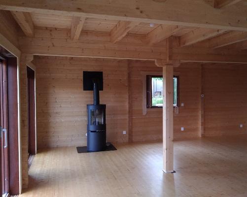 Intérieur maison bois